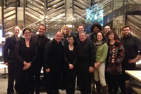 Group photo of Frost Faculty and Students